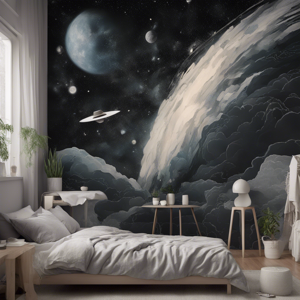 Murales para Habitaciones Infantiles: Fomenta la imaginación y la creatividad de los más pequeños con murales temáticos en sus habitaciones. Desde escenas de cuentos de hadas hasta galaxias lejanas, los murales pueden convertir el dormitorio de un niño en un mundo mágico y divertido.