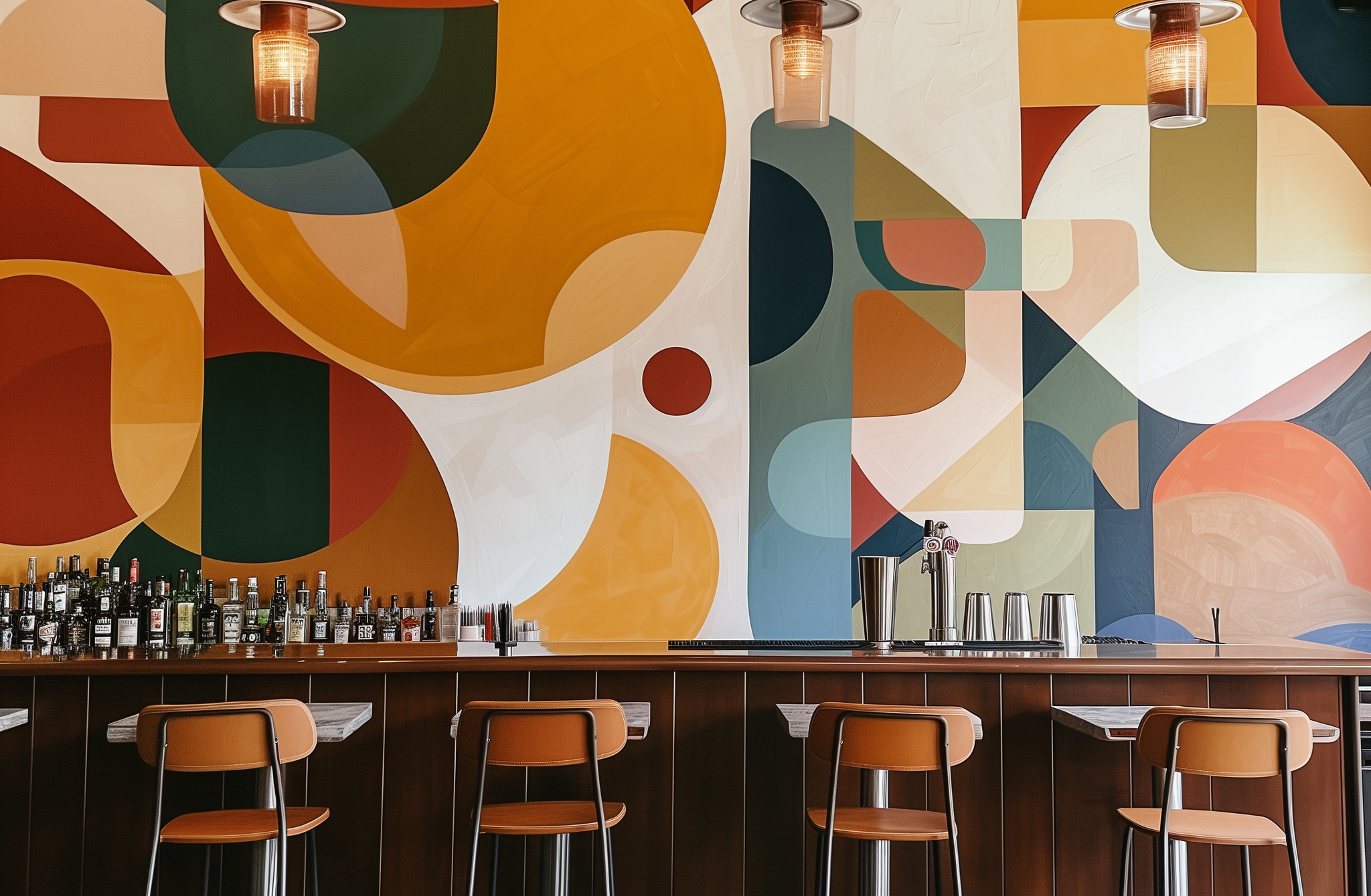 Caso de Éxito: Mural de Café Luna, Ciudad de México, 2023.